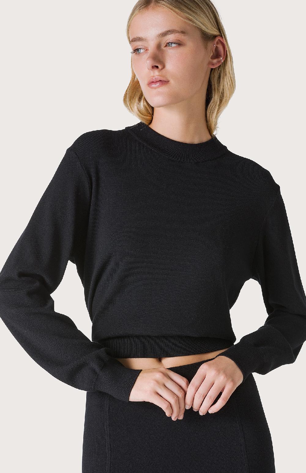 Seventy Maglia Boxy - Col. Nero