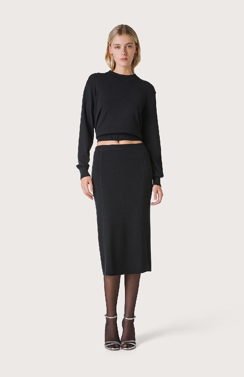 Seventy Maglia boxy - Col. Nero