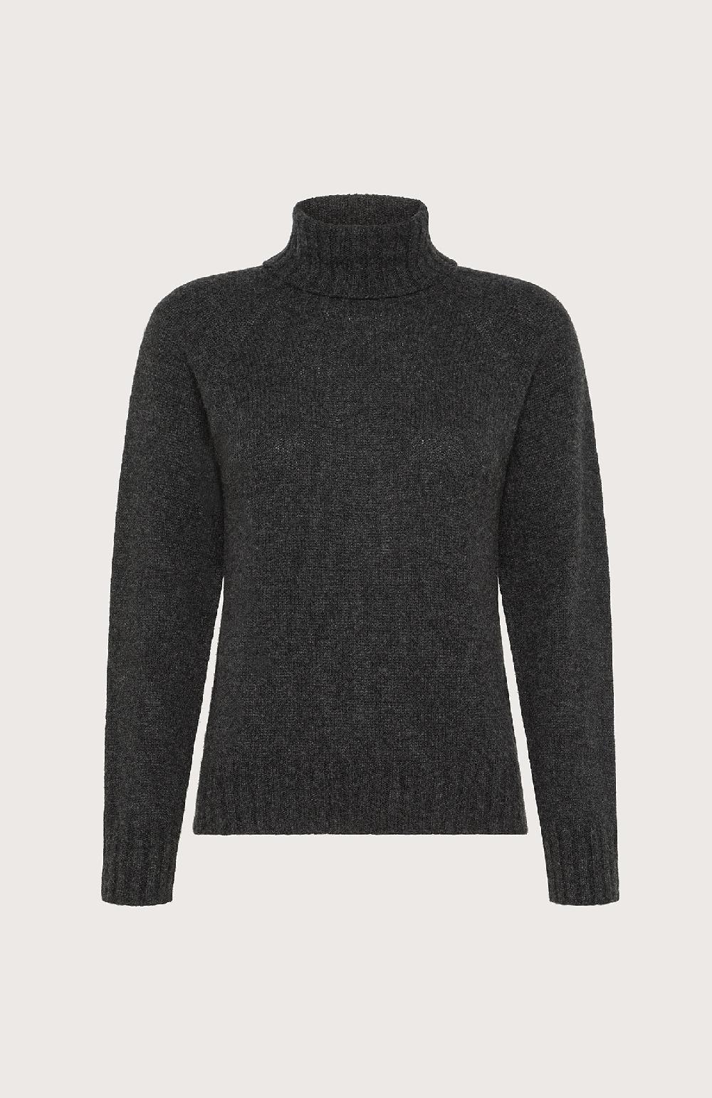 Seventy Maglia cashmere a collo alto - Col. Grigio
