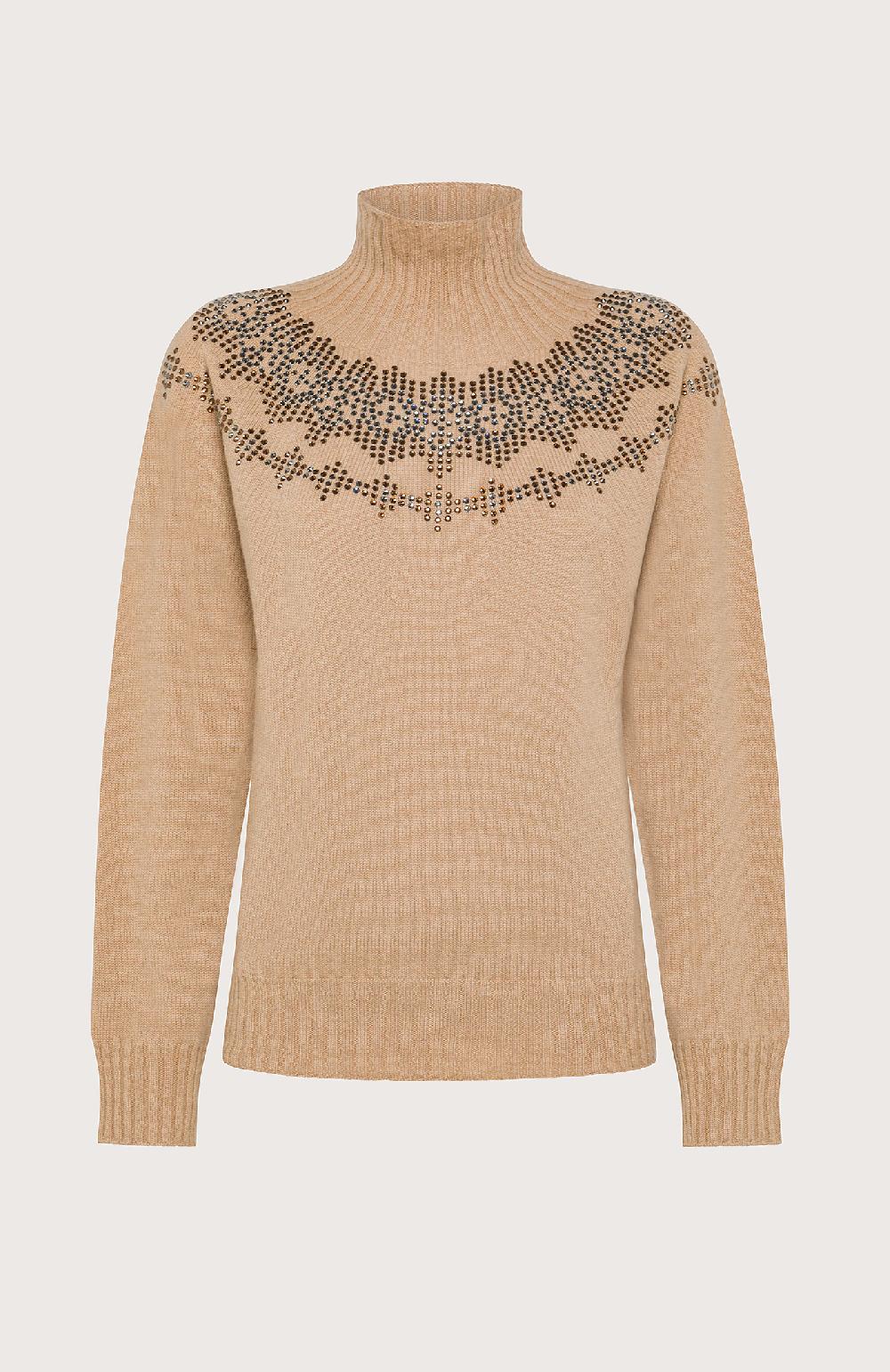 Seventy Maglia Con Disegno In Pietre - Col. Neutro