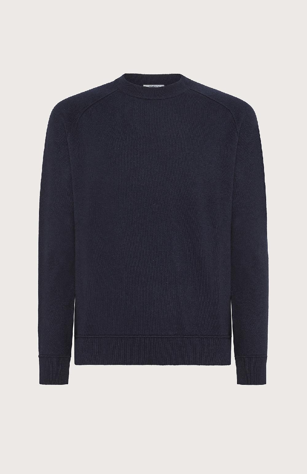 Seventy Maglia con finiture effetto felpa - Col. Blu