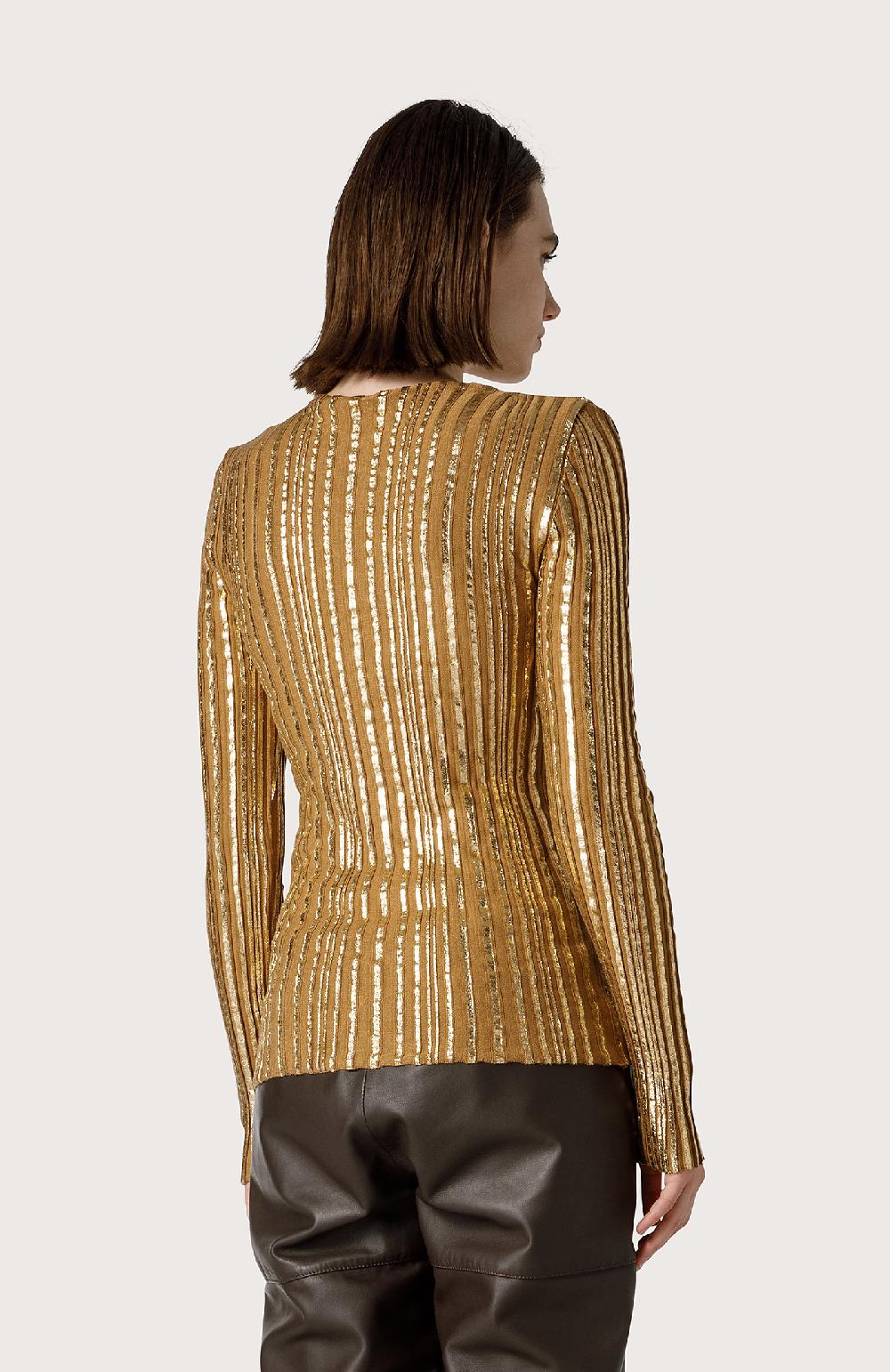 Seventy Maglia Con Laminature - Col. Giallo