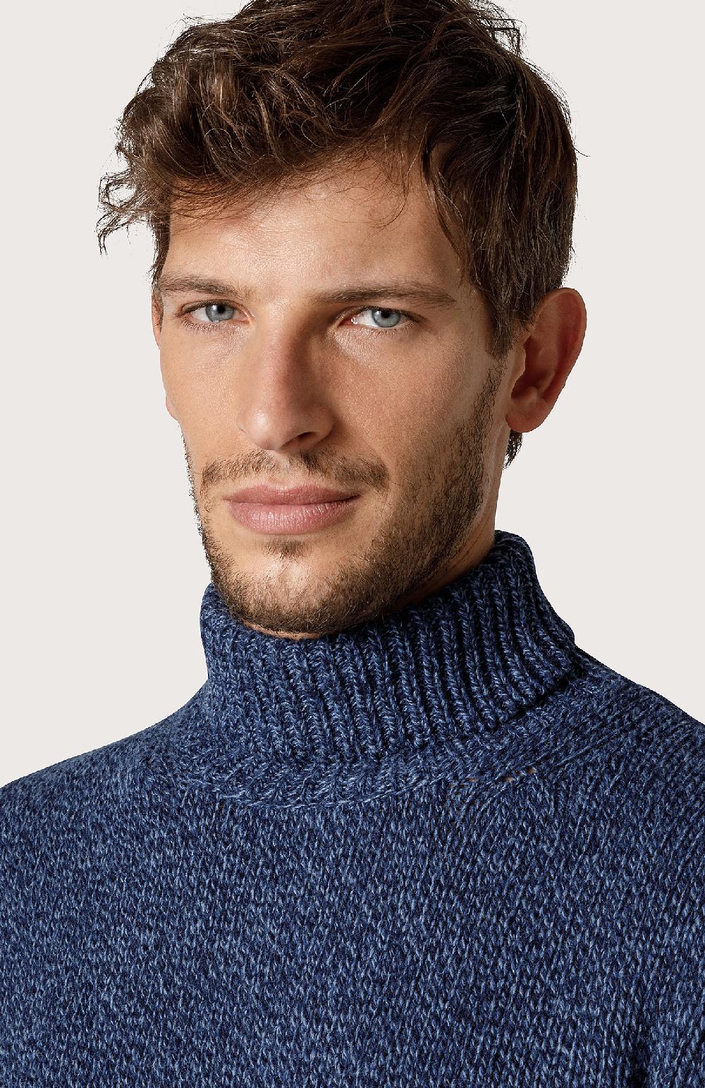 Seventy Maglia Dolcevita - Col. Blu