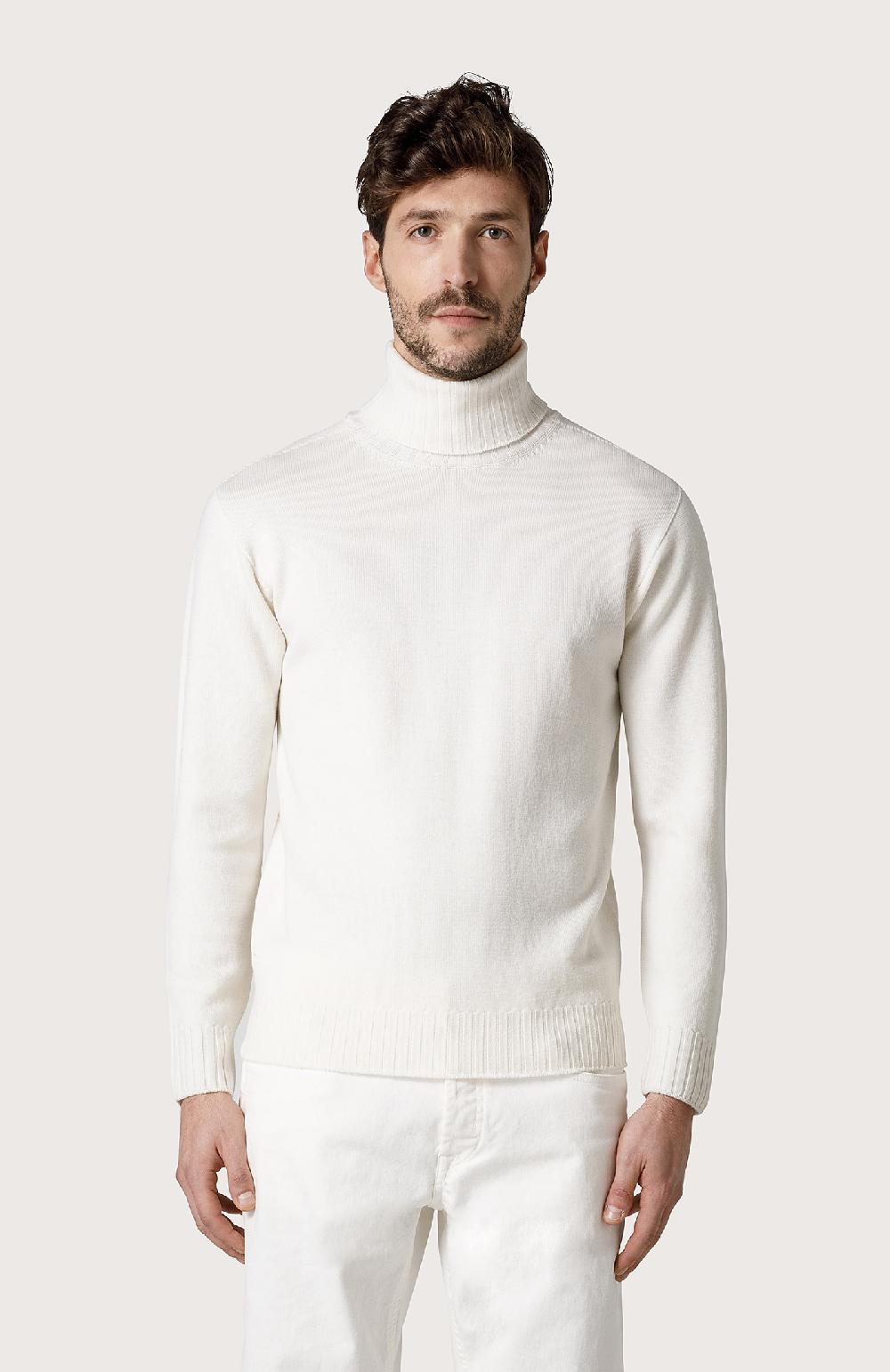 Seventy Maglia Dolcevita Seamless - Col. Bianco