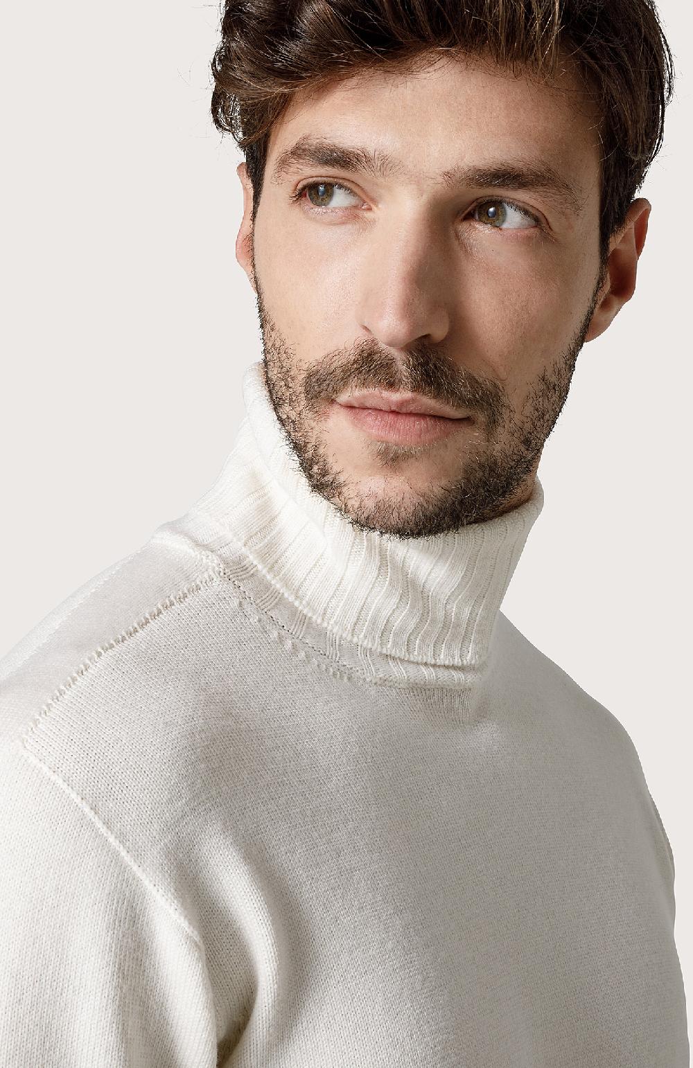 Seventy Maglia Dolcevita Seamless - Col. Bianco