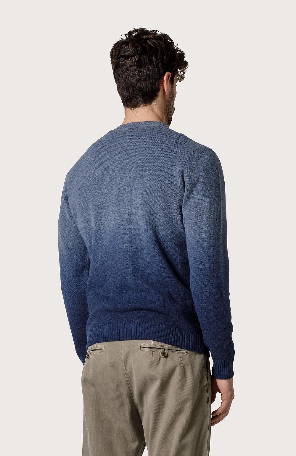 Seventy Maglia Girocollo Sfumato - Col. Blu