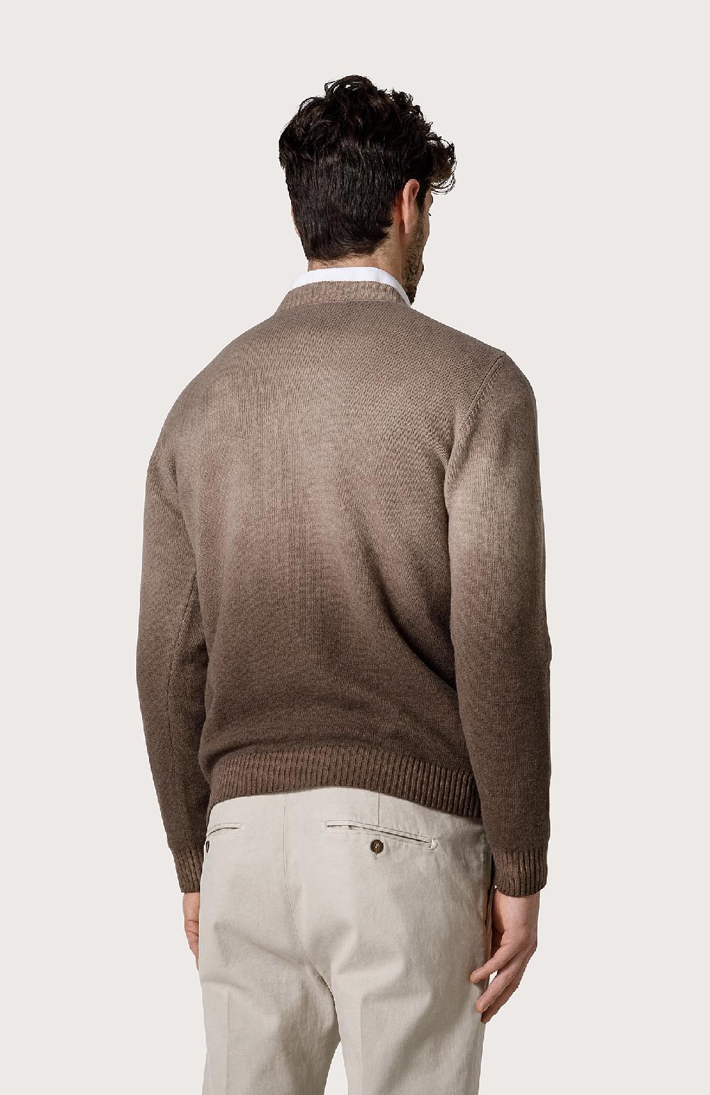 Seventy Maglia Girocollo Sfumato - Col. Marrone