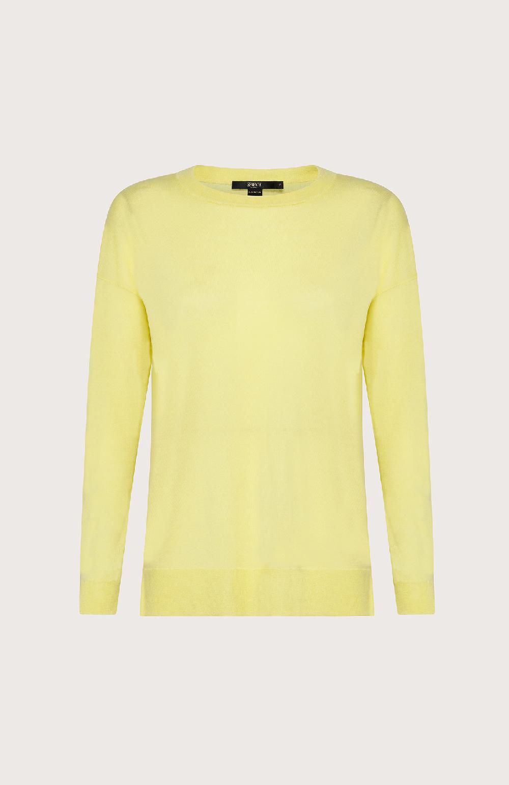 Seventy Maglia in merinos sottile - Col. Giallo