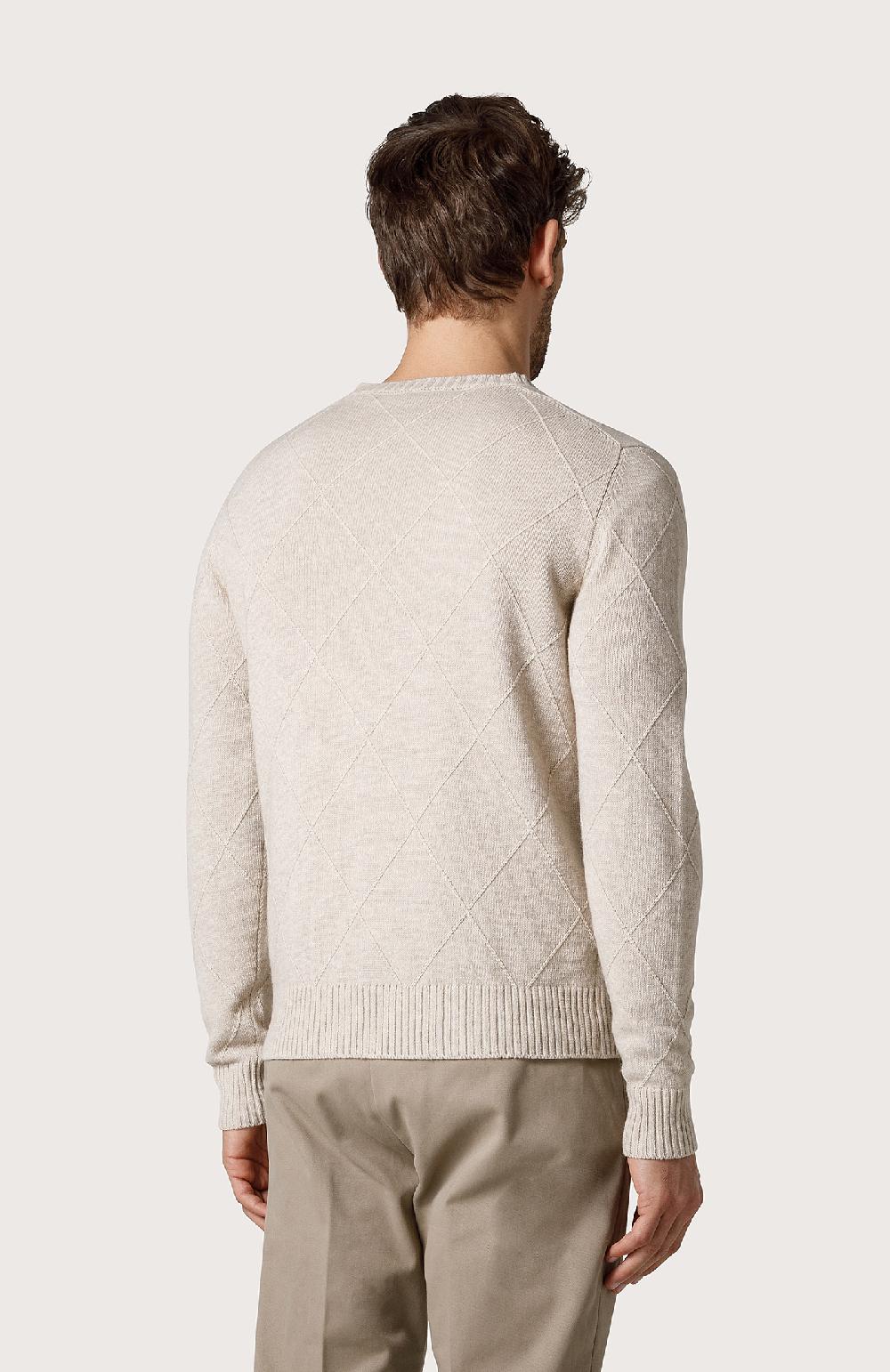 Seventy Maglia In Misto Cashmere - Col. Bianco