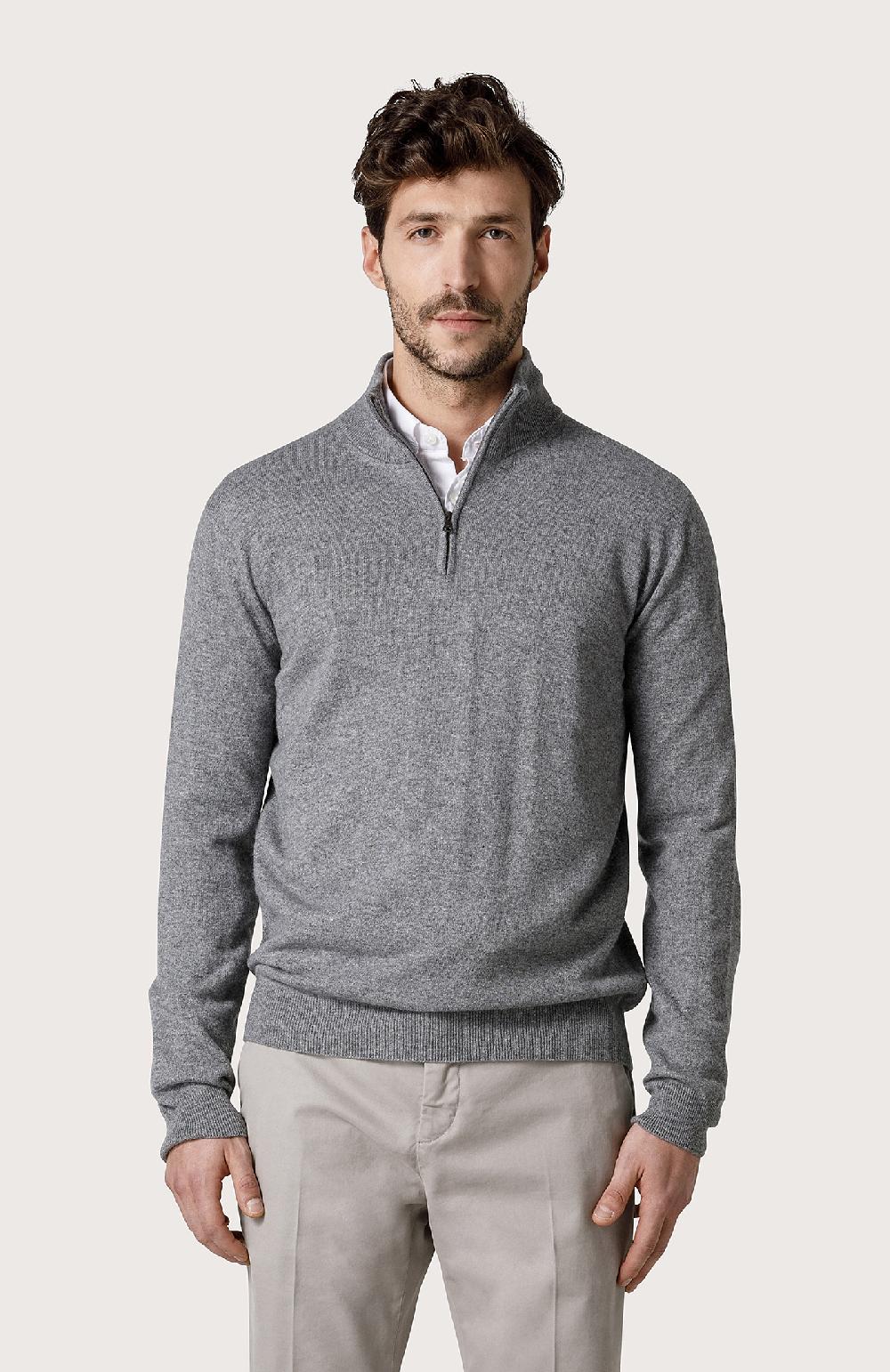 Seventy Maglia In Misto Cashmere - Col. Grigio