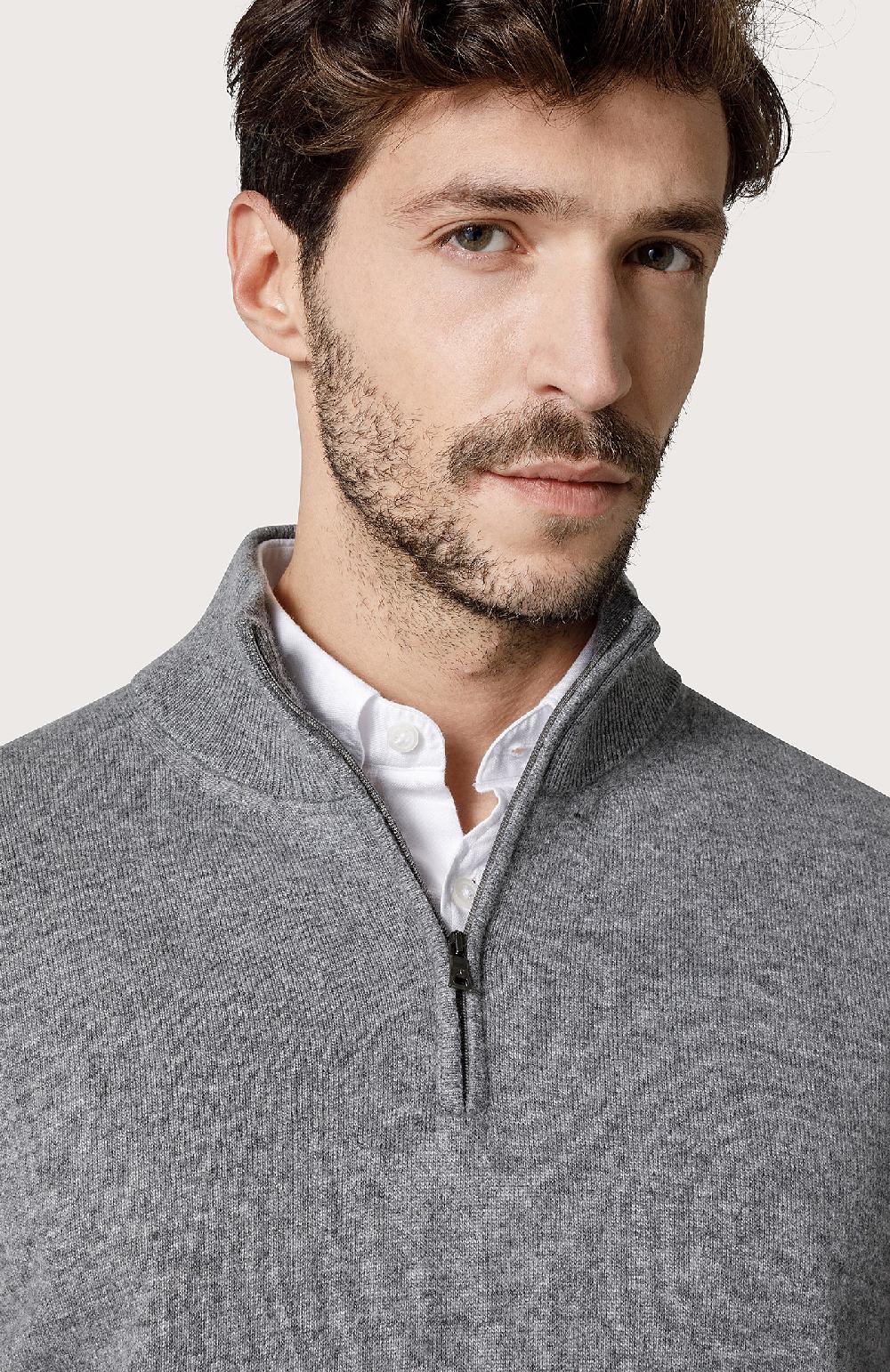 Seventy Maglia In Misto Cashmere - Col. Grigio