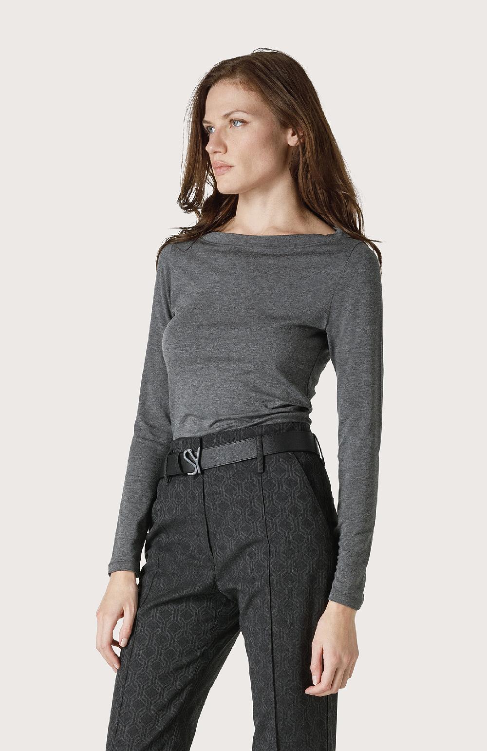 Seventy Maglia Jersey A Collo Largo - Col. Grigio