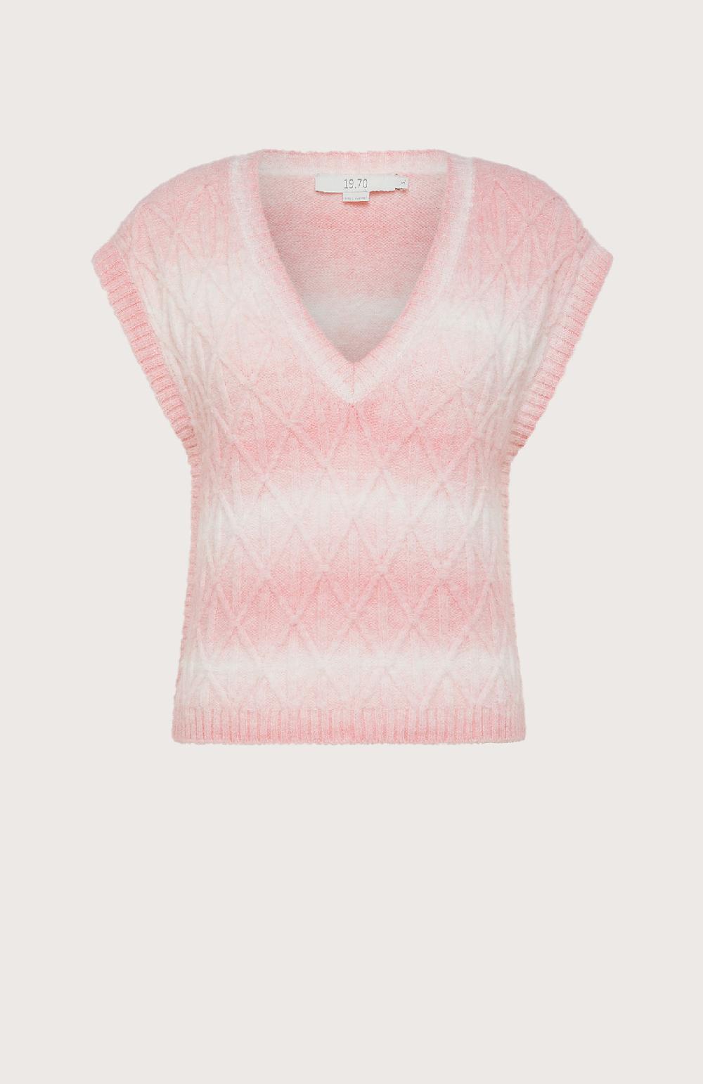 Seventy Maglia poncho - Col. Rosa