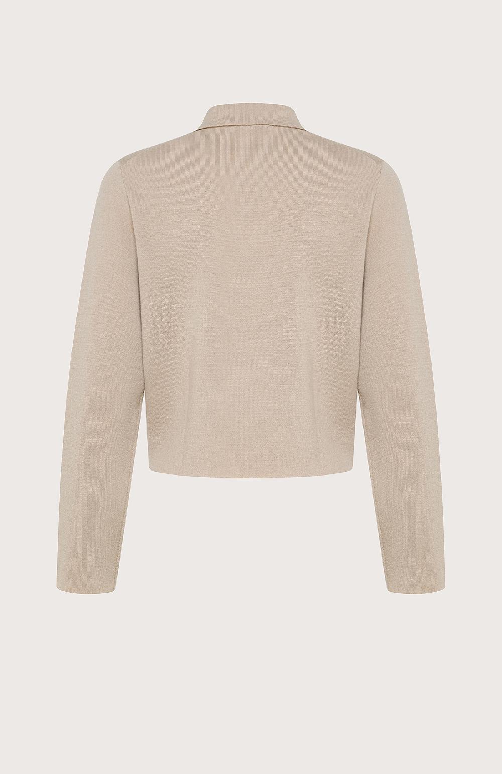 Seventy Maglioncino Con Colletto E Zip - Col. Neutro