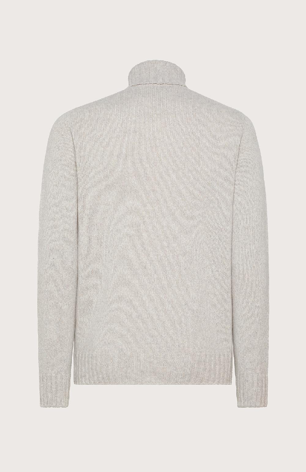 Seventy Maglione Collo Alto In Mouliné - Col. Neutro