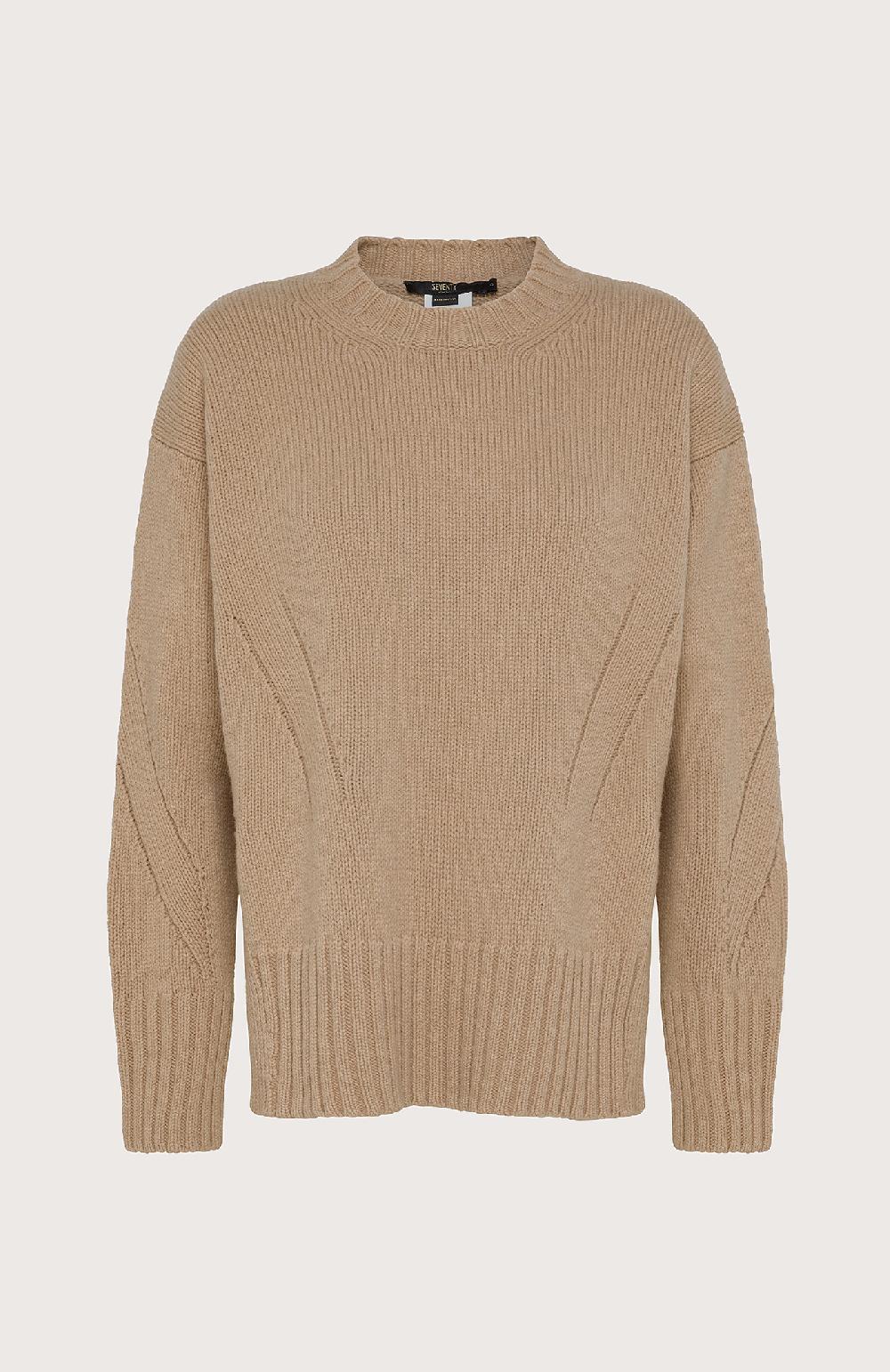 Seventy Maglione con calature - Col. Neutro