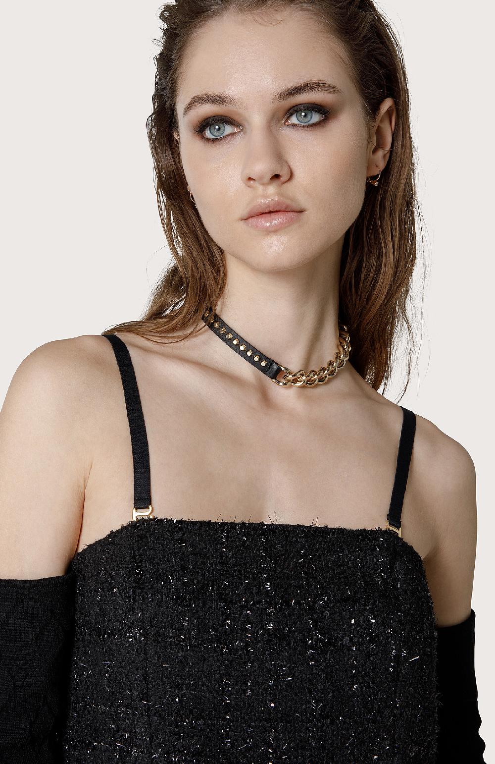 Seventy Mini Abito Scollato - Col. Nero