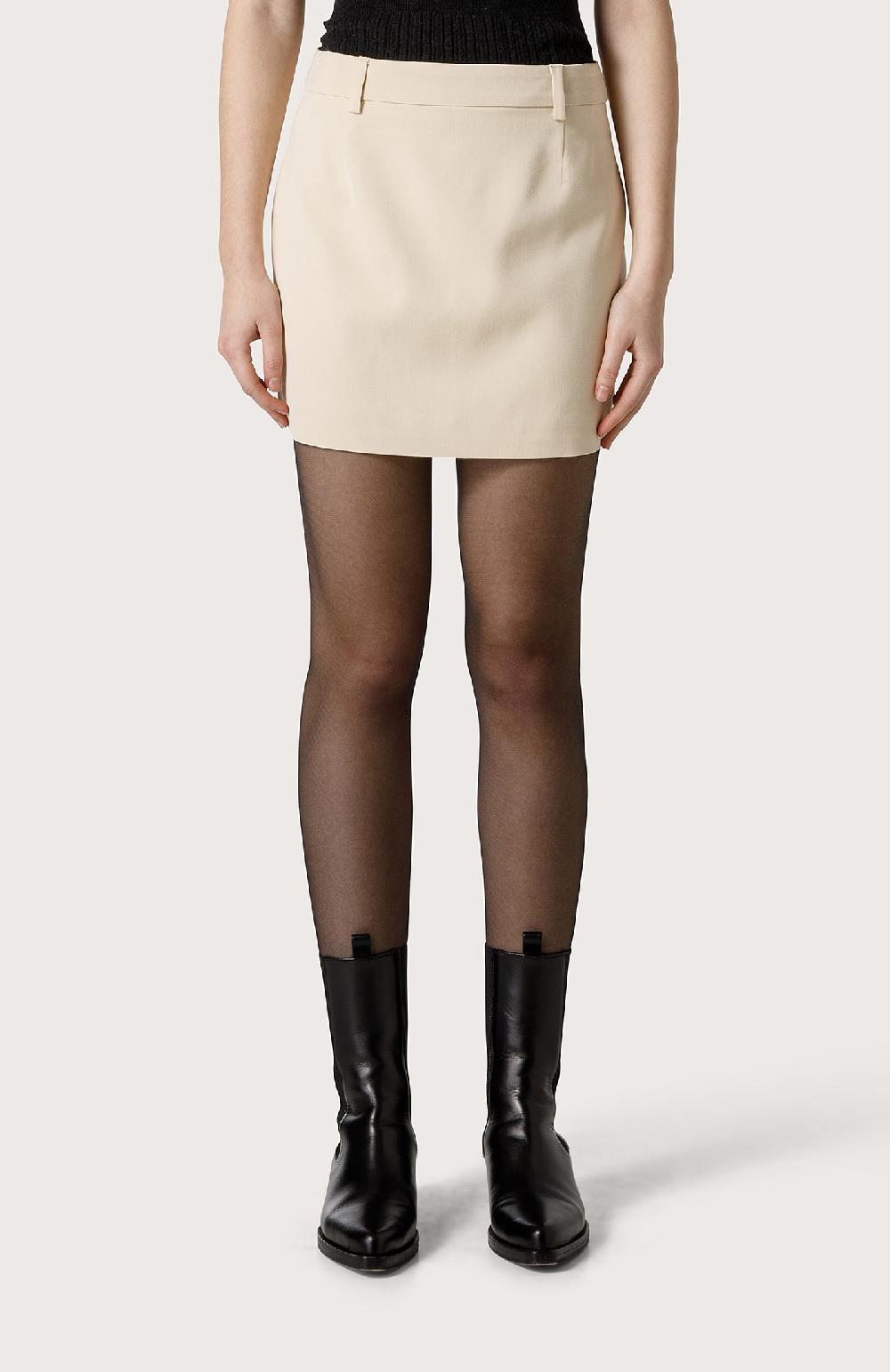 Seventy Mini Gonna A Vita Alta - Col. Neutro