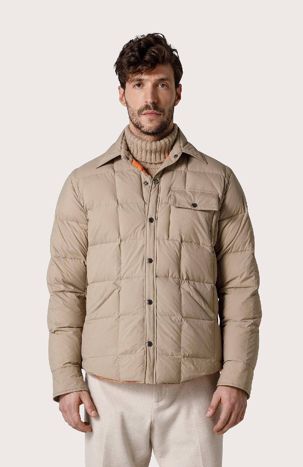 Seventy Over Shirt Imbottita - Col. Neutro