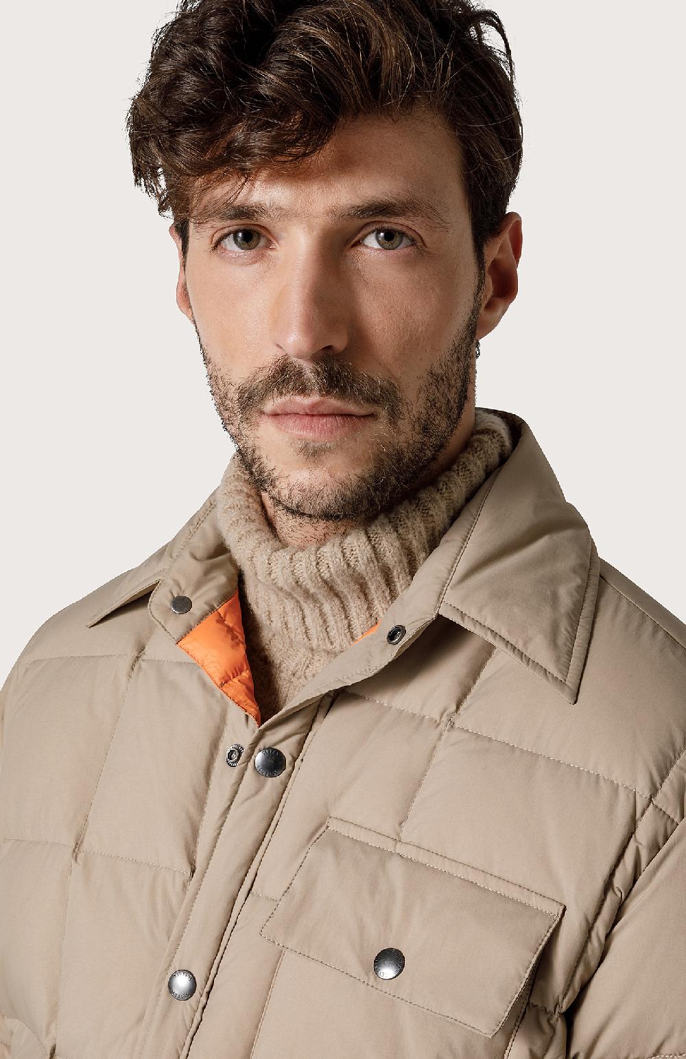 Seventy Over Shirt Imbottita - Col. Neutro