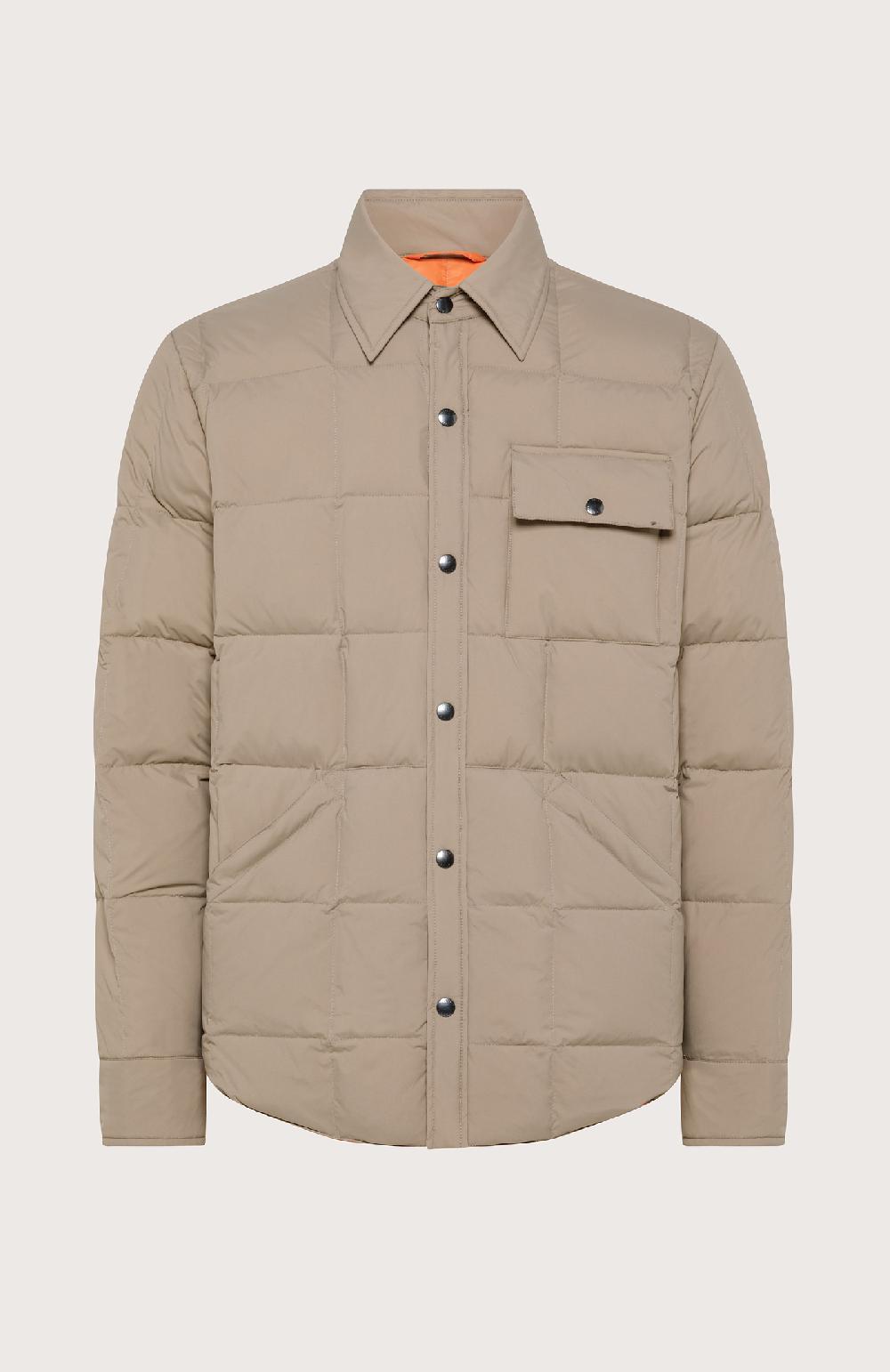 Seventy Over shirt imbottita - Col. Neutro