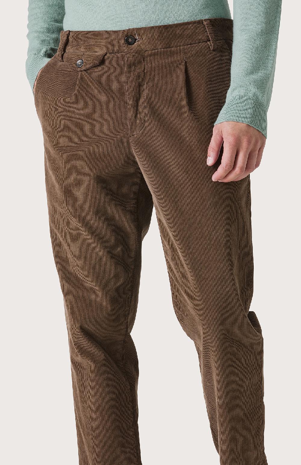 Seventy Pantalone A Cavallo Scaricato - Col. Marrone
