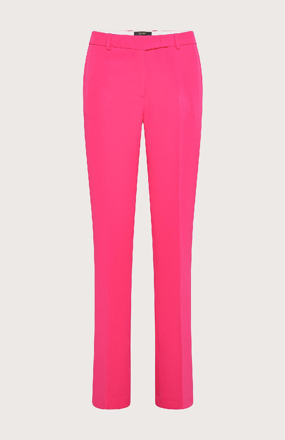 Seventy Pantalone chino a zampa - Col. Rosa