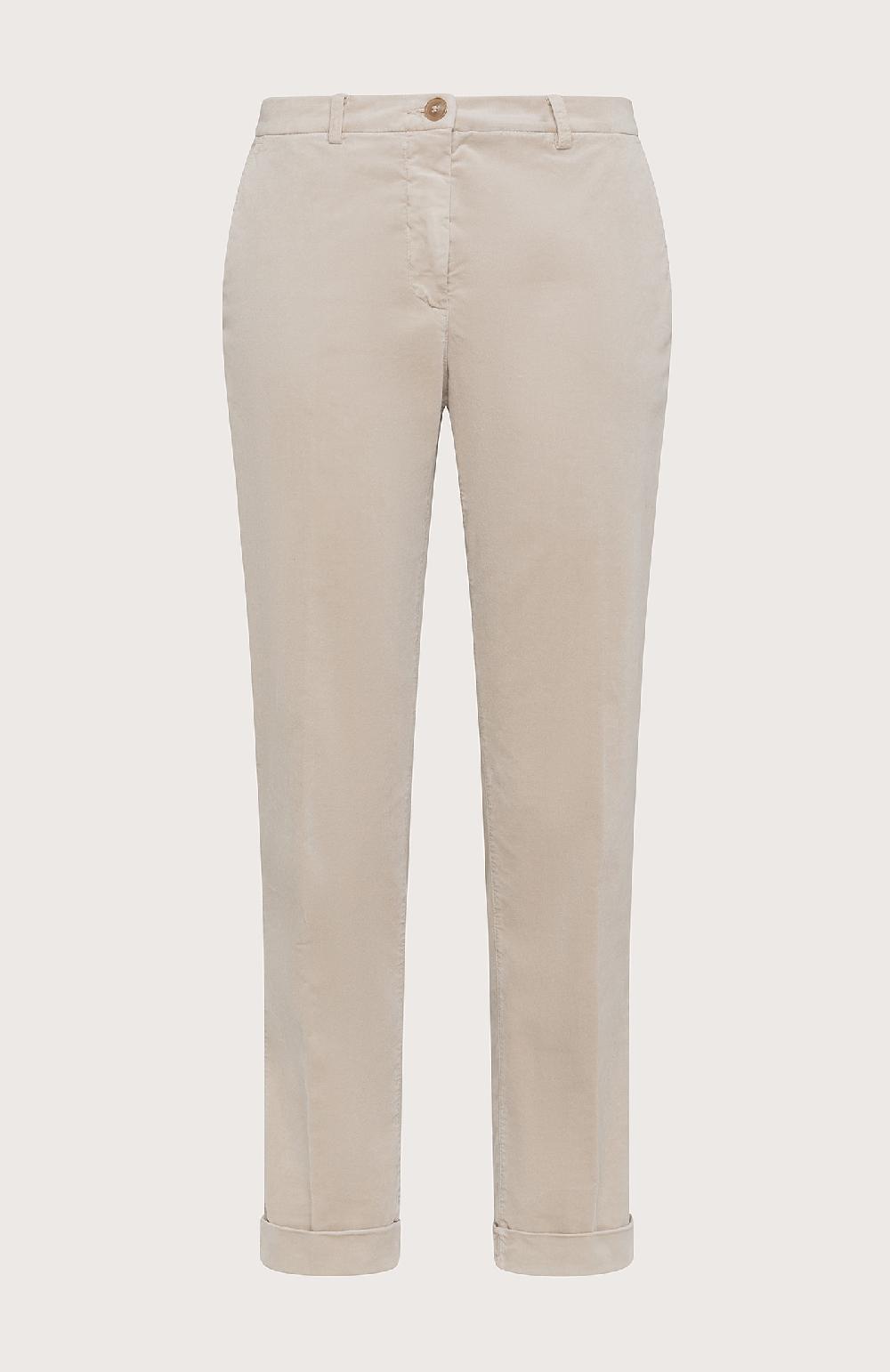 Seventy Pantalone chino con risvolti - Col. Neutro