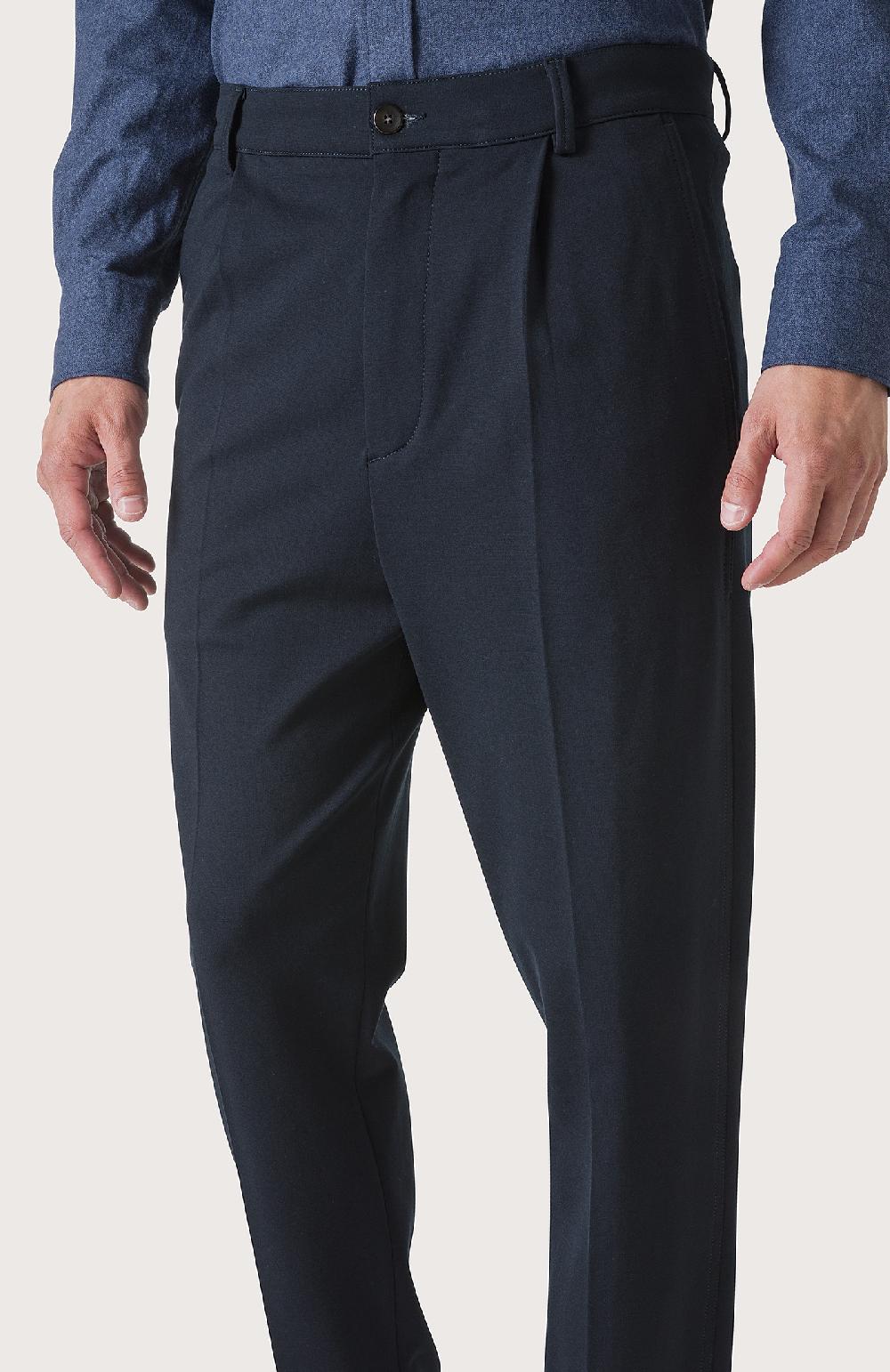 Seventy Pantalone Chino Con Tasche Filetto - Col. Blu