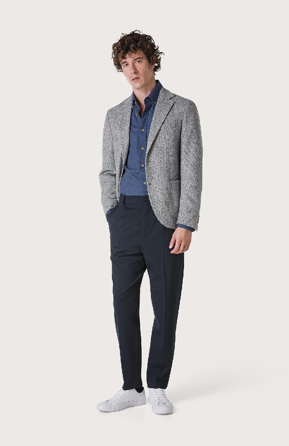 Seventy Pantalone Chino Con Tasche Filetto - Col. Blu