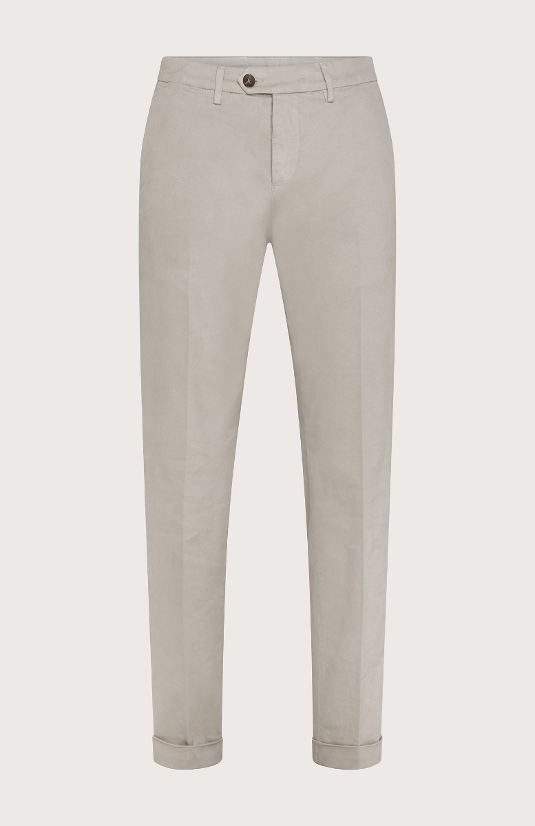 Seventy Pantalone chino in gabardina - Col. Bianco