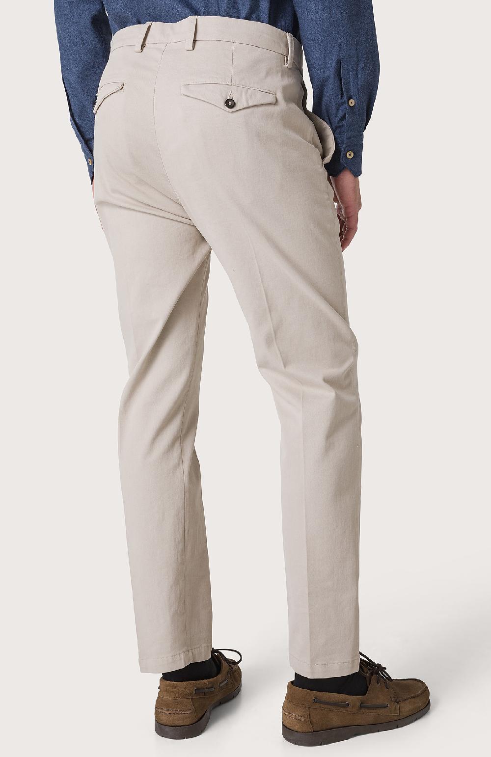 Seventy Pantalone Chino In Gabardina - Col. Neutro