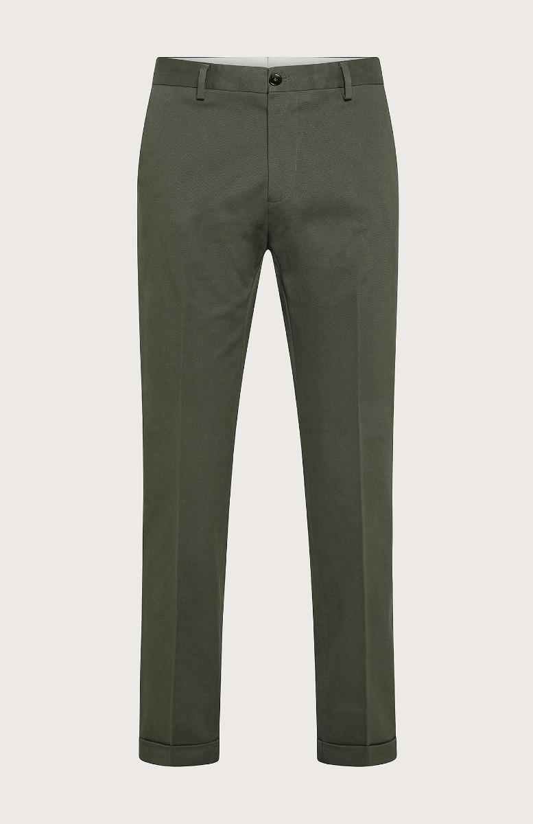 Seventy Pantalone chino stretch - Col. Verde