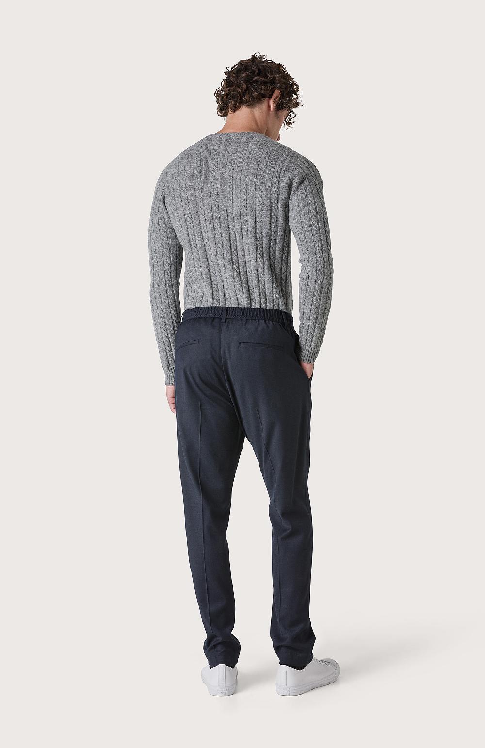 Seventy Pantalone Con Coulisse E Pence - Col. Blu