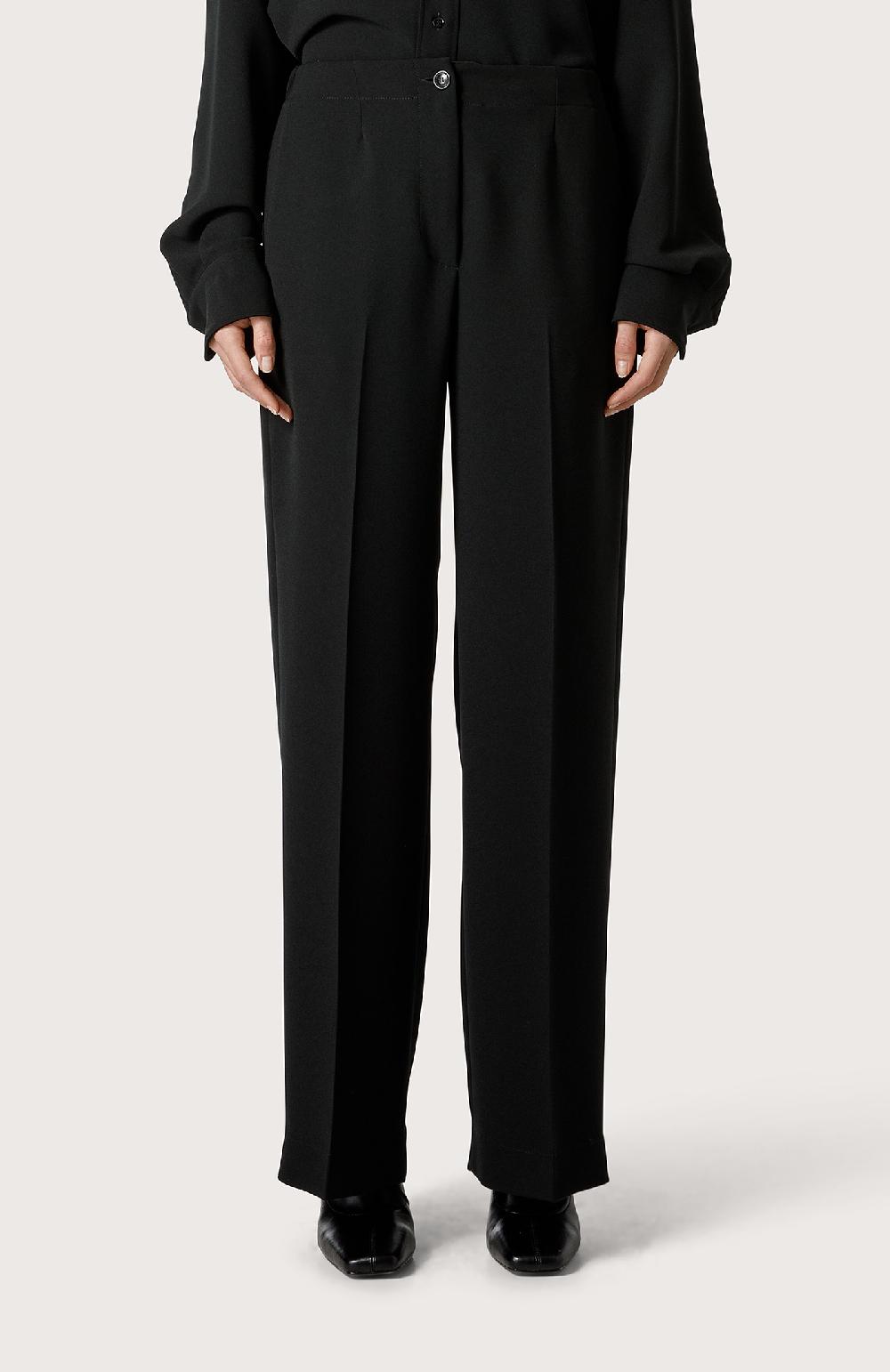 Seventy Pantalone In Cady Stretch - Col. Nero