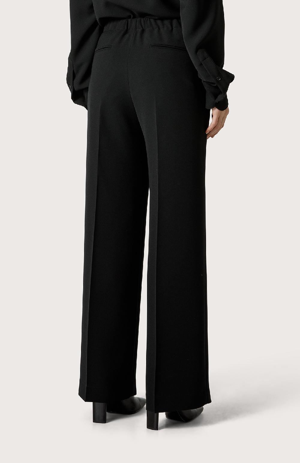 Seventy Pantalone In Cady Stretch - Col. Nero
