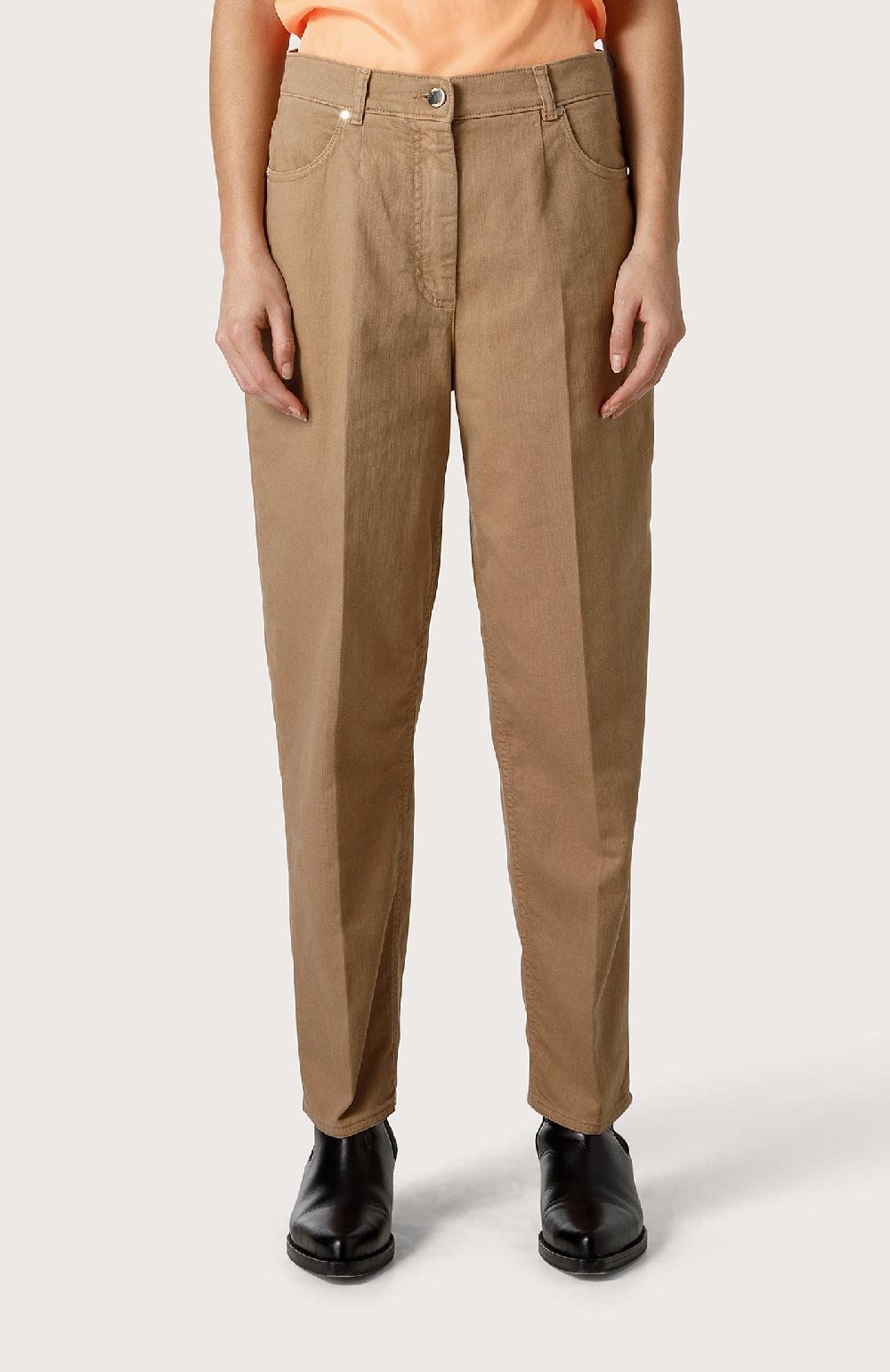 Seventy Pantalone In Cotone Stretch - Col. Neutro