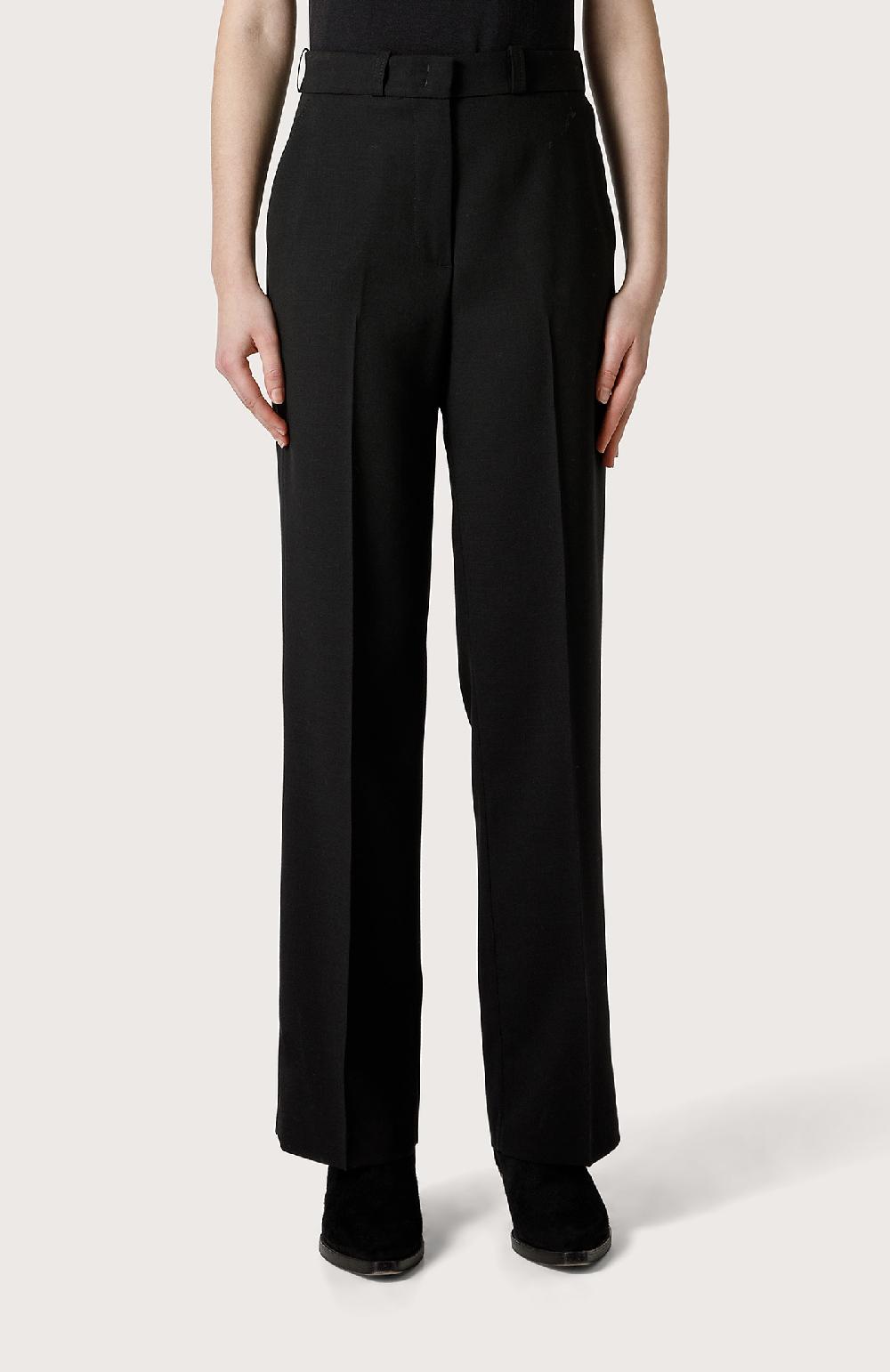 Seventy Pantalone In Fresco Di Lana - Col. Nero