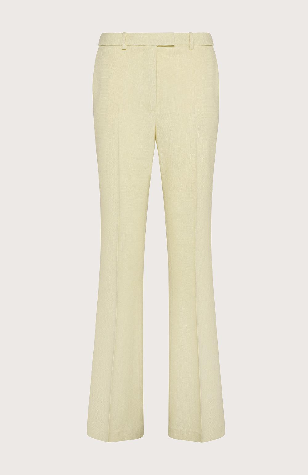 Seventy Pantalone in lana e viscosa - Col. Giallo