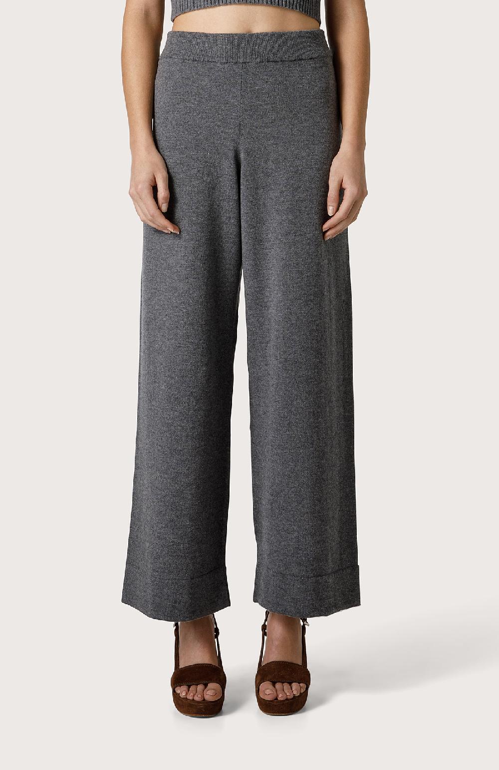 Seventy Pantalone In Misto Cashmere - Col. Grigio