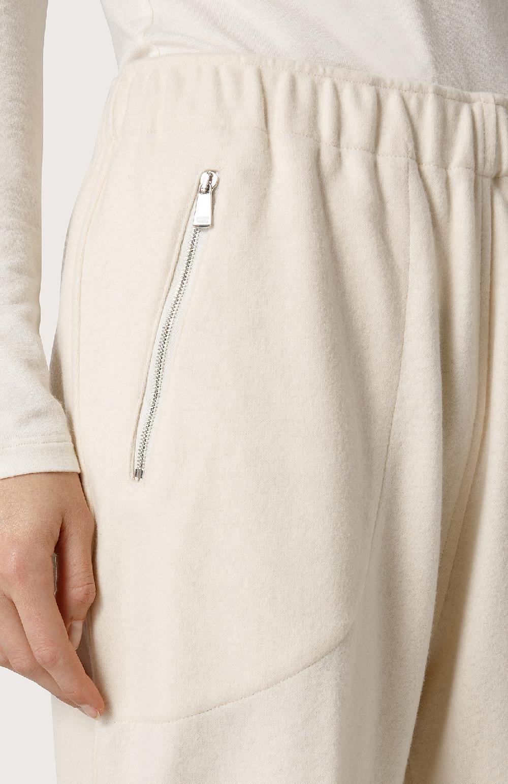 Seventy Pantalone In Panno Di Lana - Col. Bianco