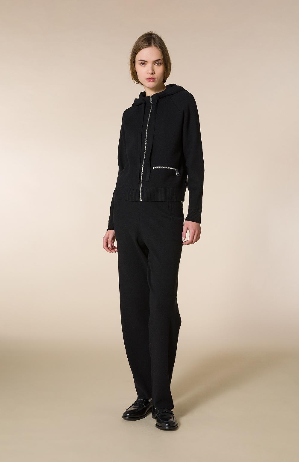 Seventy Pantalone In Punto Stoffa Morbido - Col. Nero