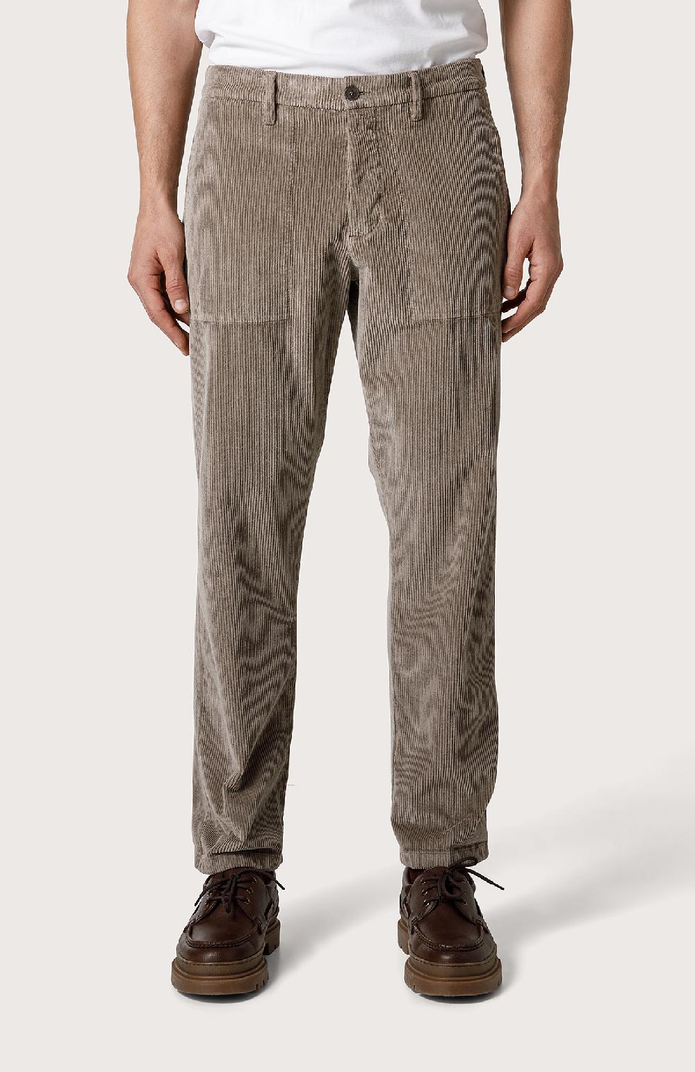 Seventy Pantalone In Velluto - Col. Marrone