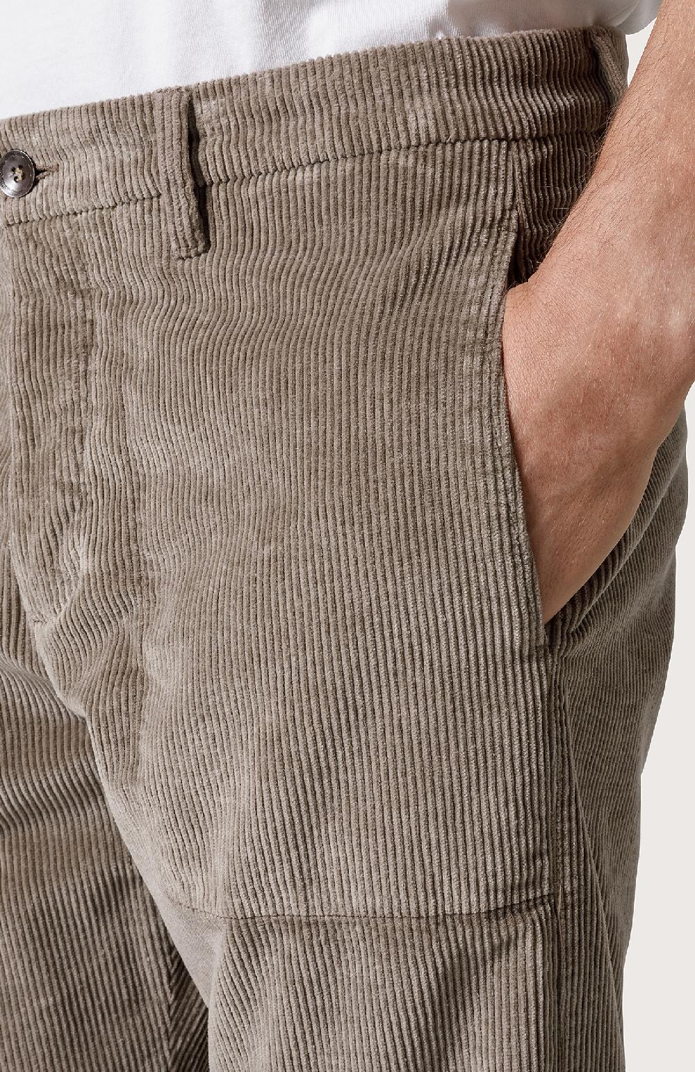 Seventy Pantalone In Velluto - Col. Marrone