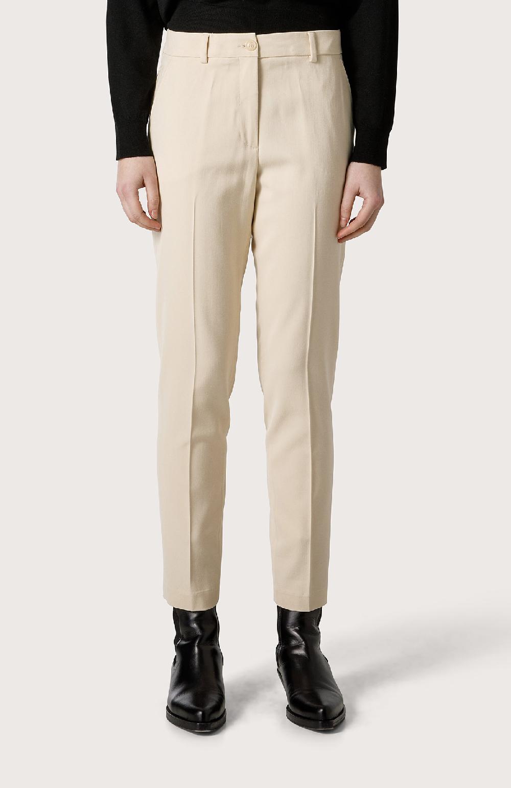 Seventy Pantalone In Viscosa Stretch - Col. Neutro