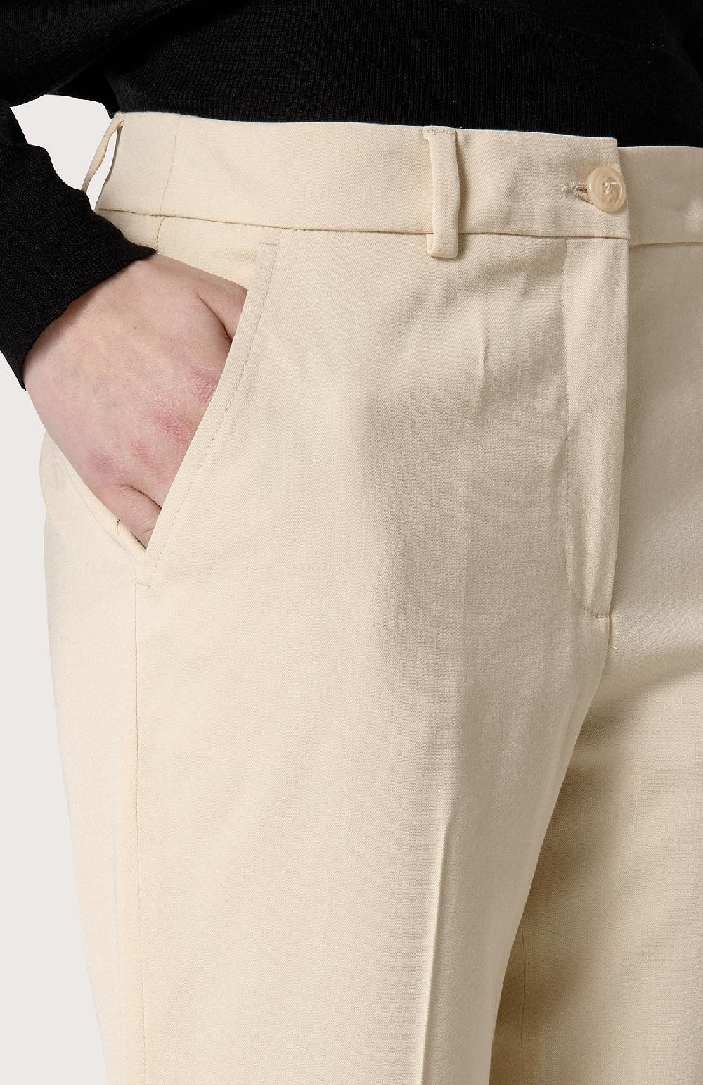 Seventy Pantalone In Viscosa Stretch - Col. Neutro