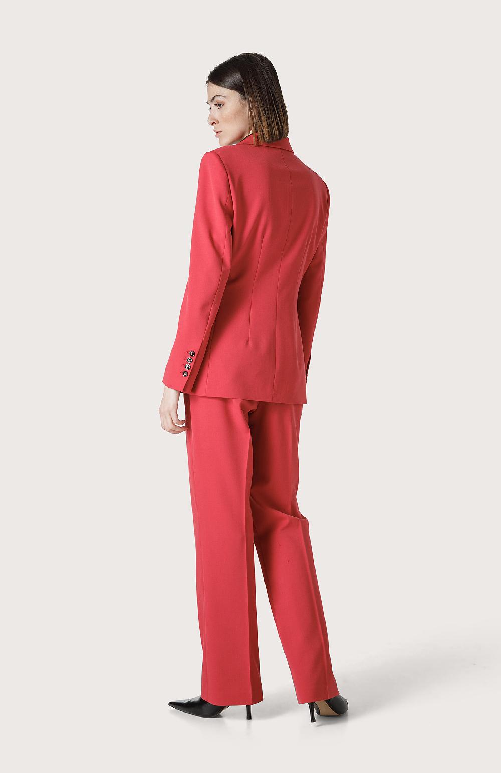 Seventy Pantalone Palazzo A Vita Alta - Col. Rosa