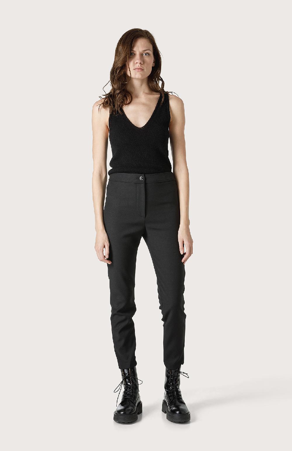 Seventy Pantalone Sigaretta Senza Tasche - Col. Nero