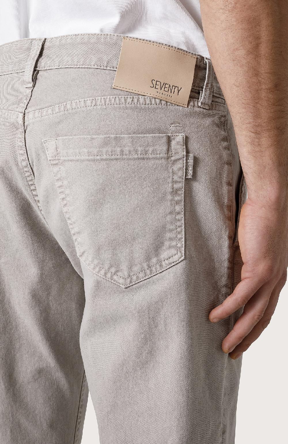 Seventy Pantalone Stretch - Col. Marrone