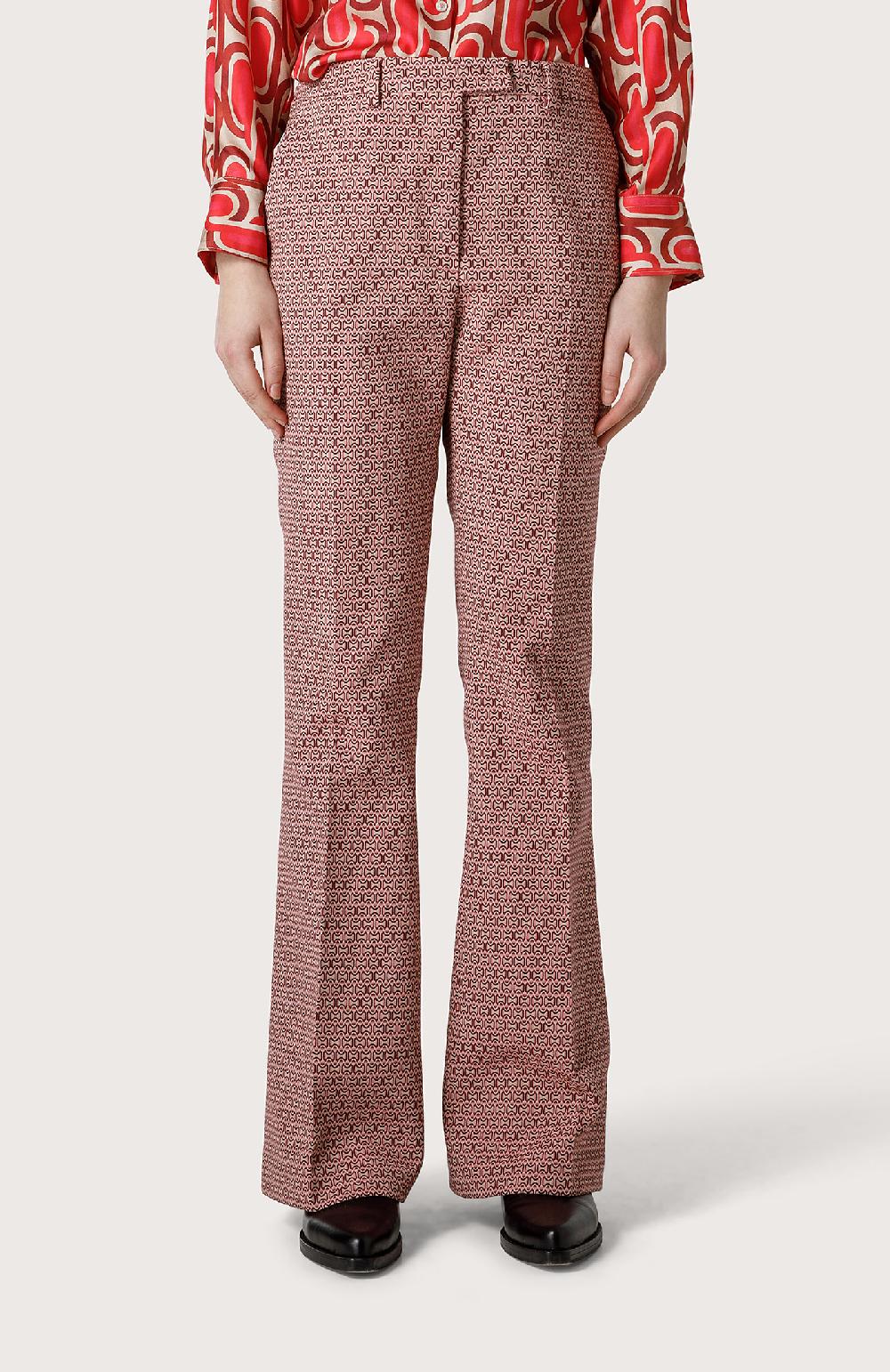 Seventy Pantalone Stretch Mini Flare - Col. Rosa